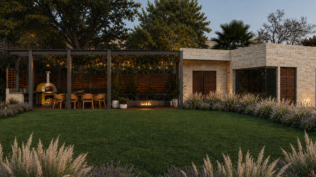 Fire pit atardecer Fire pit atardecer
